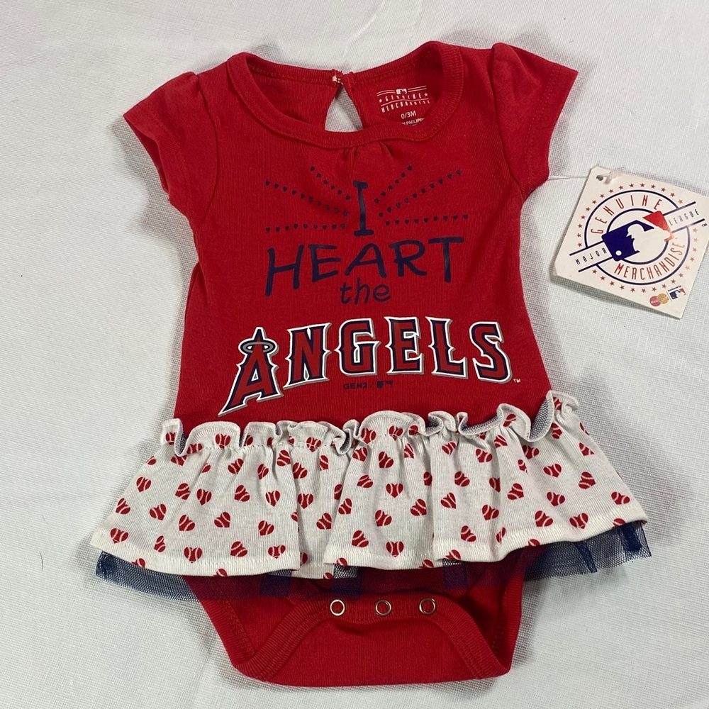 Genuine Merchandise Red Angels Diaper Cover